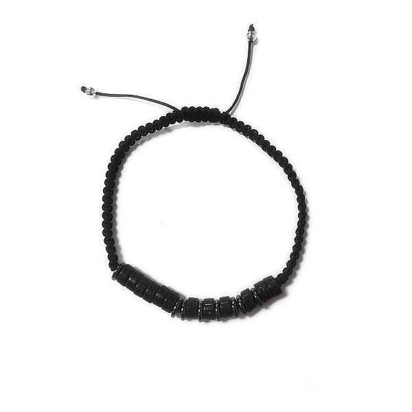 PandaHall Coconut & Non-magnetic Synthetic Hematite Beads Braided Bead Bracelet, Stone Bracelet for Men Women, Black, Inner Diameter: 2-1/8...
PandaHall Coconut & Non-magnetic Synthetic Hematite Beads Braided Bead Bracelet, Stone Bracelet for Men Women, Black, Inner Diameter: 2-1/8...