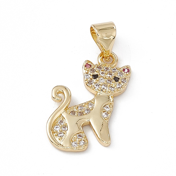 PandaHall Rack Plating Brass Micro Pave Cubic Zirconia Pendants, Cadmium Free & Lead Free, Long-Lasting Plated, Cat Charm, Real 18K Gold..., Clear
PandaHall Rack Plating Brass Micro Pave Cubic Zirconia Pendants, Cadmium Free & Lead Free, Long-Lasting Plated, Cat Charm, Real 18K Gold..., Clear