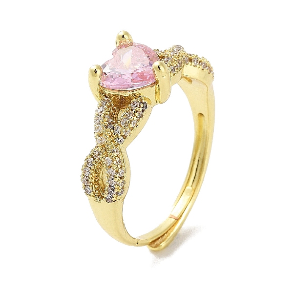 PandaHall Rack Plating Brass Micro Pave Cubic Zirconia Adjustable Rings, Long-Lasting Plated for Women, Lead Free & Cadmium Free, Pink, US...
PandaHall Rack Plating Brass Micro Pave Cubic Zirconia Adjustable Rings, Long-Lasting Plated for Women, Lead Free & Cadmium Free, Pink, US...