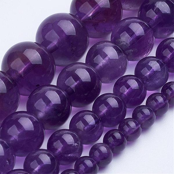 PandaHall Natural Amethyst Bead Strands, Grade A, Round, 10mm, Hole: 1mm, about 39pcs/strand, 14.9 inch Amethyst Round Purple
PandaHall Natural Amethyst Bead Strands, Grade A, Round, 10mm, Hole: 1mm, about 39pcs/strand, 14.9 inch Amethyst Round Purple