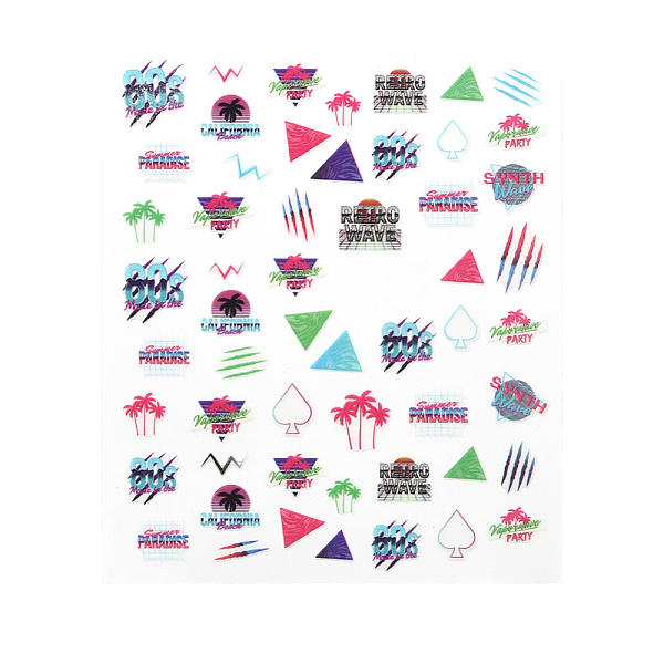 PandaHall Summer Nail Decals Stickers, Flower Fruit Word Flamingo Pattern Self-adhesive Nail Art Supplies, for Woman Girls DIY Nail Art...
PandaHall Summer Nail Decals Stickers, Flower Fruit Word Flamingo Pattern Self-adhesive Nail Art Supplies, for Woman Girls DIY Nail Art...