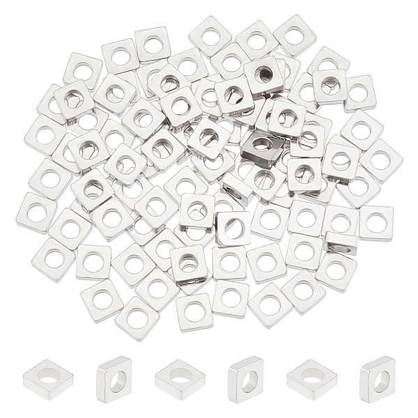 PandaHall UNICRAFTALE 100Pcs 4mm Square Beads 304 Stainless Steel Flat Square Spacer Beads 2mm Hole Metal Beads Small Flat Bracelet Beads...
PandaHall UNICRAFTALE 100Pcs 4mm Square Beads 304 Stainless Steel Flat Square Spacer Beads 2mm Hole Metal Beads Small Flat Bracelet Beads...