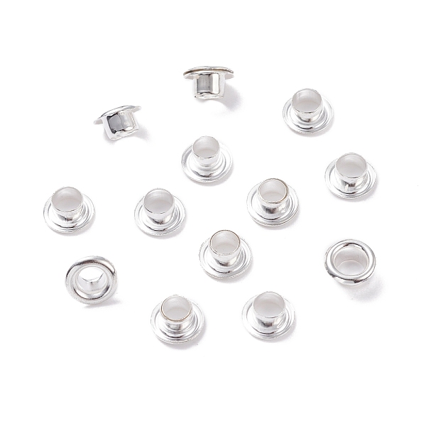 PandaHall European Style 201 Stainless Steel Eyelet Core, Grommet for Large Hole Beads, Flat Round, Silver, 8x4.5mm, Hole: 4mm 201 Stainless...
PandaHall European Style 201 Stainless Steel Eyelet Core, Grommet for Large Hole Beads, Flat Round, Silver, 8x4.5mm, Hole: 4mm 201 Stainless...