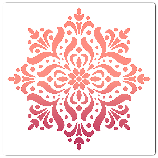 PandaHall GORGECRAFT 30X30CM Mandala Stencils Reusable Chakra Template Flowers Pattern Templates Reusable Sign Square Stencil for Painting...
PandaHall GORGECRAFT 30X30CM Mandala Stencils Reusable Chakra Template Flowers Pattern Templates Reusable Sign Square Stencil for Painting...