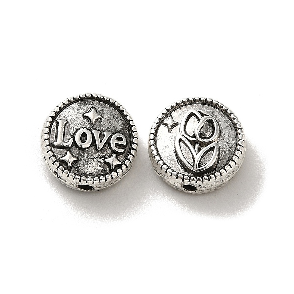 PandaHall Tibetan Style Alloy Beads, Cadmium Free & Lead Free, Antique Silver, Flat Round, 12x6mm, Hole: 1.6mm, about 381pcs/1000g Alloy...
PandaHall Tibetan Style Alloy Beads, Cadmium Free & Lead Free, Antique Silver, Flat Round, 12x6mm, Hole: 1.6mm, about 381pcs/1000g Alloy...