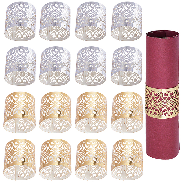 PandaHall Gorgecraft 50Pcs 2 Style Metallic Paper Napkin Rings, Hollow out, for Canteen Table Decoration Supplies, Rectangle, Mixed Color..., Multicolor
PandaHall Gorgecraft 50Pcs 2 Style Metallic Paper Napkin Rings, Hollow out, for Canteen Table Decoration Supplies, Rectangle, Mixed Color..., Multicolor