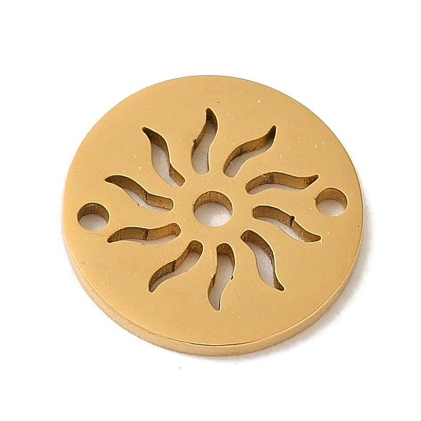 PandaHall Vacuum Plating 201 Stainless Steel Hollow Flat Round Links, Sun Connector Charms, Real 18K Gold Plated, 12x1mm, Hole: 1mm 201...
PandaHall Vacuum Plating 201 Stainless Steel Hollow Flat Round Links, Sun Connector Charms, Real 18K Gold Plated, 12x1mm, Hole: 1mm 201...