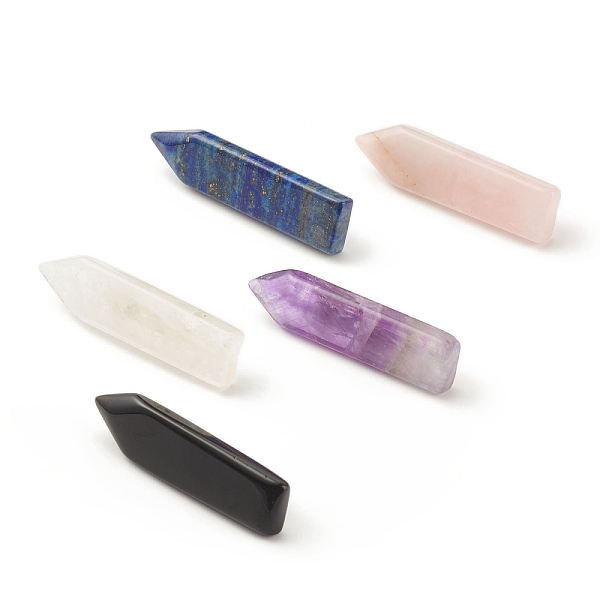 PandaHall Natural Gemstone Sword Lapel Pin, Badge for Backpack Clothes, Stainless Steel Color, 51.5~54.5x12.5~13.5x5.5~6mm, Pin: 0.9mm Mixed...
PandaHall Natural Gemstone Sword Lapel Pin, Badge for Backpack Clothes, Stainless Steel Color, 51.5~54.5x12.5~13.5x5.5~6mm, Pin: 0.9mm Mixed...