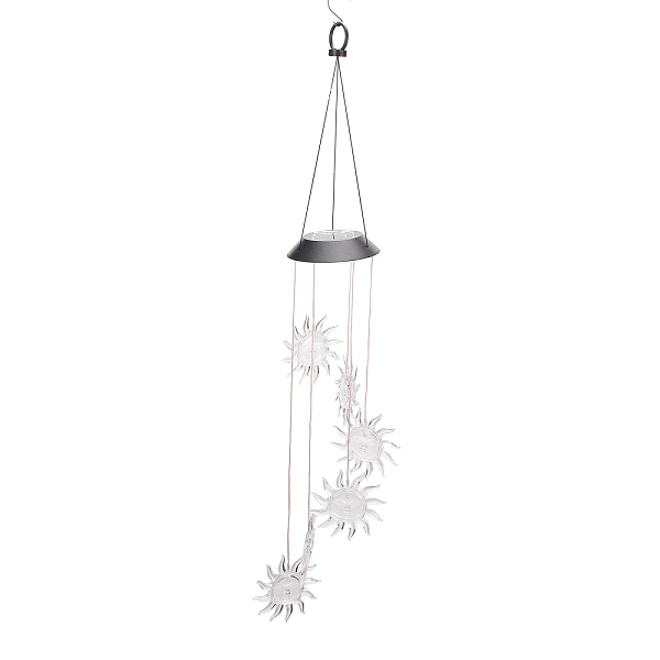 PandaHall LED Solar Powered Sun Wind Chime, Waterproof, with Resin and Iron Findings, for Outdoor, Garden, Yard, Festival Decoration, Clear...
PandaHall LED Solar Powered Sun Wind Chime, Waterproof, with Resin and Iron Findings, for Outdoor, Garden, Yard, Festival Decoration, Clear...