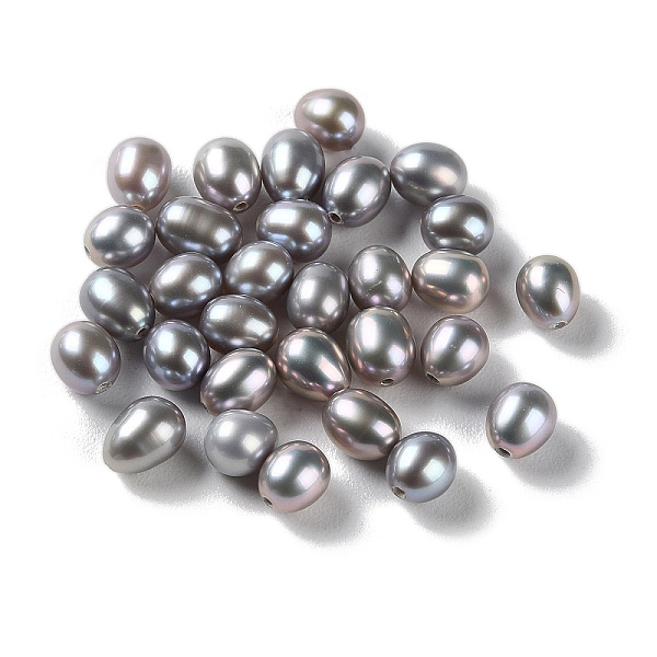 PandaHall Dyed Natural Cultured Freshwater Pearl Beads, Half Drilled, Rice, Grade 5A, Dark Gray, 6~7x5~5.5mm, Hole: 0.8mm Pearl Rice
PandaHall Dyed Natural Cultured Freshwater Pearl Beads, Half Drilled, Rice, Grade 5A, Dark Gray, 6~7x5~5.5mm, Hole: 0.8mm Pearl Rice