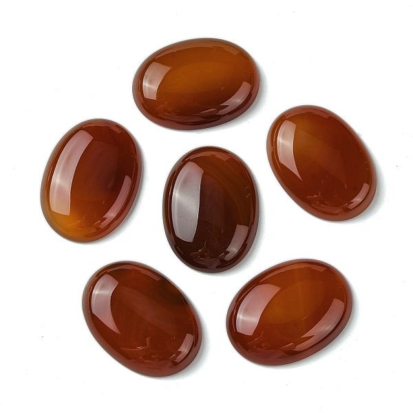 PandaHall Natural Red Agate Cabochons, Dyed & Heated, Oval, Saddle Brown, 30x22x6mm Red Agate Oval
PandaHall Natural Red Agate Cabochons, Dyed & Heated, Oval, Saddle Brown, 30x22x6mm Red Agate Oval