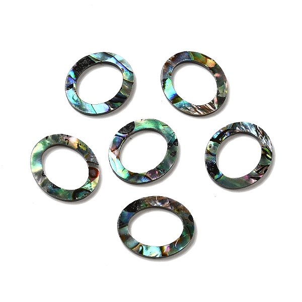 PandaHall Natural Abalone Shell/Paua Shell Cabochons, Hollow Oval, 14.5x12.5x1.3mm Paua Shell Oval
PandaHall Natural Abalone Shell/Paua Shell Cabochons, Hollow Oval, 14.5x12.5x1.3mm Paua Shell Oval