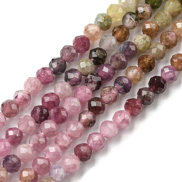 PandaHall Natural Tourmaline Beads Strands, Faceted Round, 2mm, Hole: 0.5mm, about 184pcs/strand, 15.51 inch(39.4cm) Tourmaline Round
PandaHall Natural Tourmaline Beads Strands, Faceted Round, 2mm, Hole: 0.5mm, about 184pcs/strand, 15.51 inch(39.4cm) Tourmaline Round