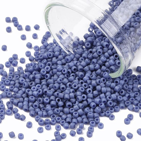 PandaHall TOHO Round Seed Beads, Japanese Seed Beads, (2606F) Semi Glazed Soft Blue, 15/0, 1.5mm, Hole: 0.7mm, about 135000pcs/pound Glass...
PandaHall TOHO Round Seed Beads, Japanese Seed Beads, (2606F) Semi Glazed Soft Blue, 15/0, 1.5mm, Hole: 0.7mm, about 135000pcs/pound Glass...