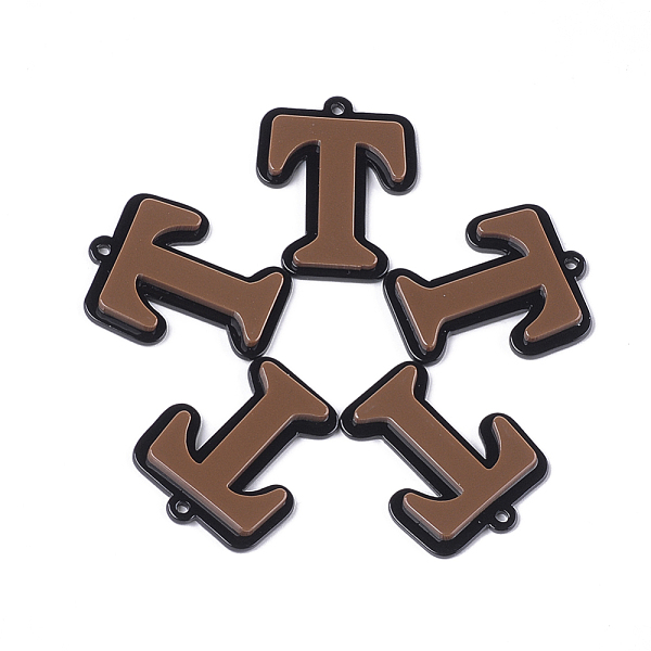 PandaHall Cellulose Acetate(Resin) Pendants, Letter, Letter T, Camel, 37.5x30x4mm, Hole: 2mm Cellulose Acetate Letter T Brown
PandaHall Cellulose Acetate(Resin) Pendants, Letter, Letter T, Camel, 37.5x30x4mm, Hole: 2mm Cellulose Acetate Letter T Brown