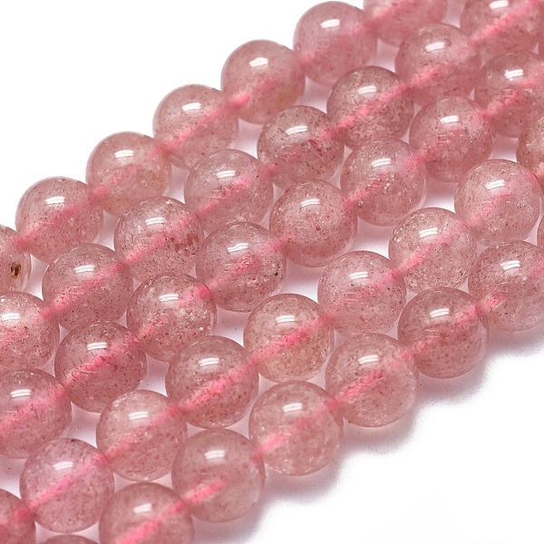 PandaHall Natura Strawberry Quartz Beads Strands, Round, 8mm, Hole: 1mm, about 49pcs/Strand, 15.75 inch(40cm) Strawberry Quartz Round
PandaHall Natura Strawberry Quartz Beads Strands, Round, 8mm, Hole: 1mm, about 49pcs/Strand, 15.75 inch(40cm) Strawberry Quartz Round