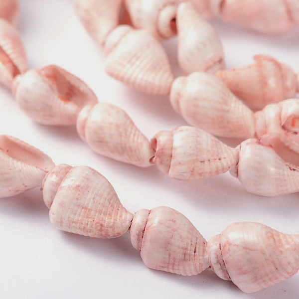 PandaHall Natural Sea Shell Conch Bead Strands, Dyed, Pink, 5~8mm, Hole: 2mm, about 150pcs/strand, 56.7 inch Other Sea Shell Others Pink
PandaHall Natural Sea Shell Conch Bead Strands, Dyed, Pink, 5~8mm, Hole: 2mm, about 150pcs/strand, 56.7 inch Other Sea Shell Others Pink