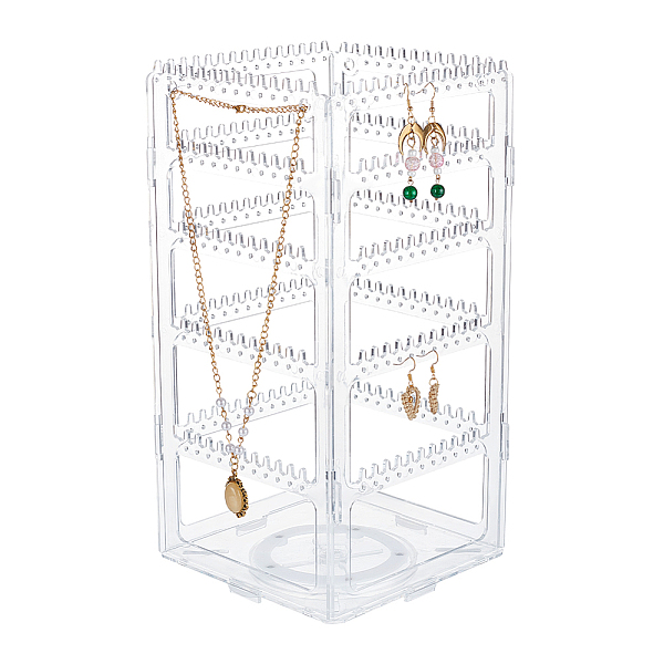PandaHall Rotating Jewelry Organizer, 360 Degree Clear Jewelry Hanger Organizer Ear Studs Storage Rack Necklace Holder for Rings Bracelets...
PandaHall Rotating Jewelry Organizer, 360 Degree Clear Jewelry Hanger Organizer Ear Studs Storage Rack Necklace Holder for Rings Bracelets...