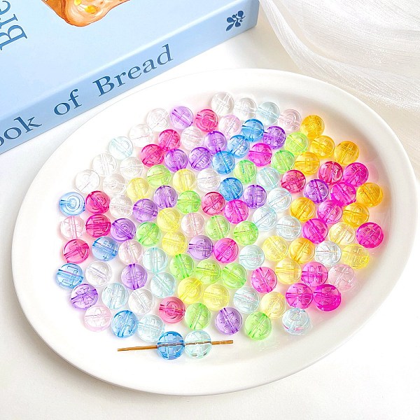 PandaHall Transparent Acrylic Beads, Flat Round, Mixed Color, 15.4x7.2mm, Hole: 3mm, about 430pcs/500g Acrylic Flat Round Multicolor
PandaHall Transparent Acrylic Beads, Flat Round, Mixed Color, 15.4x7.2mm, Hole: 3mm, about 430pcs/500g Acrylic Flat Round Multicolor