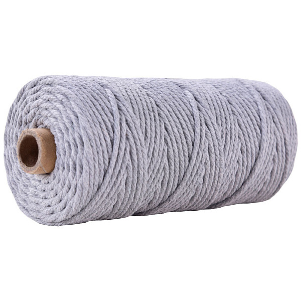 PandaHall Cotton String Threads for Crafts Knitting Making, Light Steel Blue, 3mm, about 109.36 Yards(100m)/Roll Cotton
PandaHall Cotton String Threads for Crafts Knitting Making, Light Steel Blue, 3mm, about 109.36 Yards(100m)/Roll Cotton