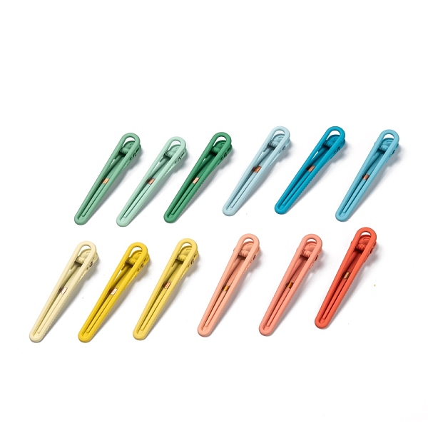 PandaHall Spray Painted Alloy Alligator Hair Clips Sets, Matte Style, Mixed Color, 69.5x14x11~11.5mm, 3pcs/card, 4cards/set, 12pcs/set Alloy..., Multicolor
PandaHall Spray Painted Alloy Alligator Hair Clips Sets, Matte Style, Mixed Color, 69.5x14x11~11.5mm, 3pcs/card, 4cards/set, 12pcs/set Alloy..., Multicolor
