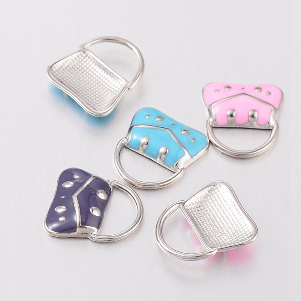 PandaHall Mixed Enamel Handbag Alloy Charms, about 17mm wide, 19mm long Alloy+Enamel Bag Multicolor
PandaHall Mixed Enamel Handbag Alloy Charms, about 17mm wide, 19mm long Alloy+Enamel Bag Multicolor