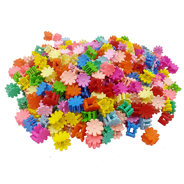 PandaHall Kids Hair Accessories, Spray Painted Acrylic Claw Hair Clips, Frosted, Flower, Mixed Color, 18x18mm Plastic Multicolor
PandaHall Kids Hair Accessories, Spray Painted Acrylic Claw Hair Clips, Frosted, Flower, Mixed Color, 18x18mm Plastic Multicolor