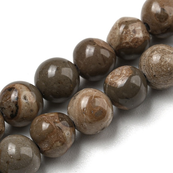 PandaHall Natural Map Stone/Picasso Stone Beads Strands, Round, 6mm, Hole: 0.8mm, about 68pcs/strand, 15.75''(40cm) Map Stone Round
PandaHall Natural Map Stone/Picasso Stone Beads Strands, Round, 6mm, Hole: 0.8mm, about 68pcs/strand, 15.75''(40cm) Map Stone Round