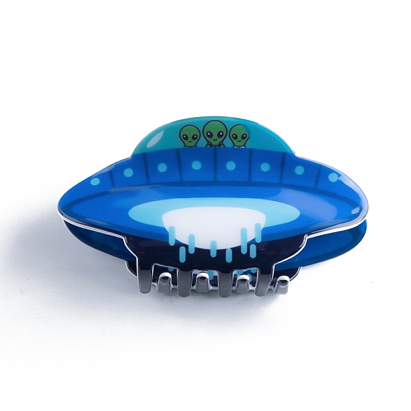 PandaHall Spacecraft Shape PVC Claw Hair Clips, Hair Accessories for Women & Girls, Blue, 50x95x39mm PVC Others Blue
PandaHall Spacecraft Shape PVC Claw Hair Clips, Hair Accessories for Women & Girls, Blue, 50x95x39mm PVC Others Blue