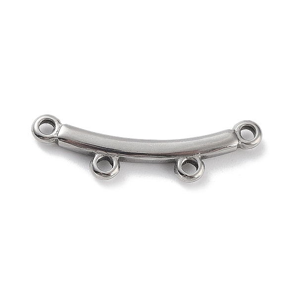 PandaHall Boho Style 304 Stainless Steel Multi-Strand Links, Curved Stick, Stainless Steel Color, 23x7x2mm, Hole: 1.4mm 304 Stainless Steel...
PandaHall Boho Style 304 Stainless Steel Multi-Strand Links, Curved Stick, Stainless Steel Color, 23x7x2mm, Hole: 1.4mm 304 Stainless Steel...