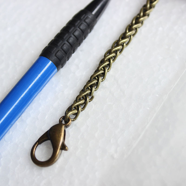 PandaHall Bag Strap Chains, Iron Wheat Chains, with Lobster Claw Clasps, Antique Bronze, 61cm, 4.5mm Iron
PandaHall Bag Strap Chains, Iron Wheat Chains, with Lobster Claw Clasps, Antique Bronze, 61cm, 4.5mm Iron