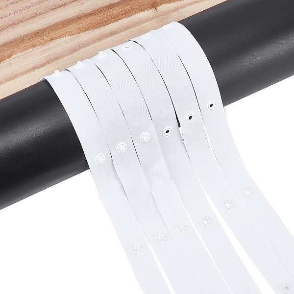 PandaHall 10 Yards(9.14m)/Roll Snap Button Tape, 18mm Wide White Sewing Snap Tape Fastener Button Strips Snap Tape Garment Accessories for...
PandaHall 10 Yards(9.14m)/Roll Snap Button Tape, 18mm Wide White Sewing Snap Tape Fastener Button Strips Snap Tape Garment Accessories for...