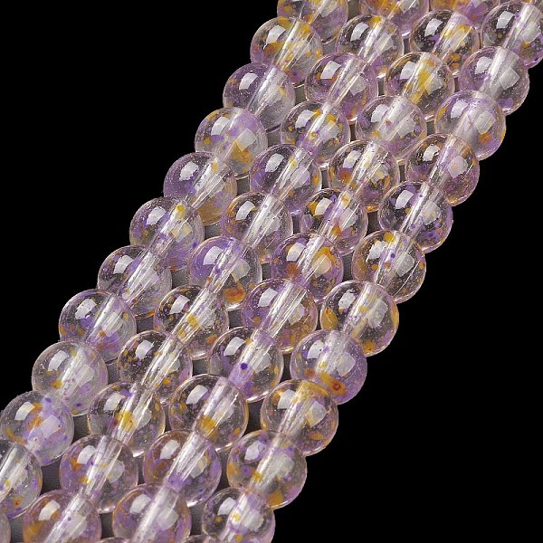 PandaHall Baking Painted Transparent Glass Bead Strands, Round, Yellow Green, 8mm, Hole: 1.2mm, about 102pcs/strand, 30.24''(76.8cm) Glass
PandaHall Baking Painted Transparent Glass Bead Strands, Round, Yellow Green, 8mm, Hole: 1.2mm, about 102pcs/strand, 30.24''(76.8cm) Glass