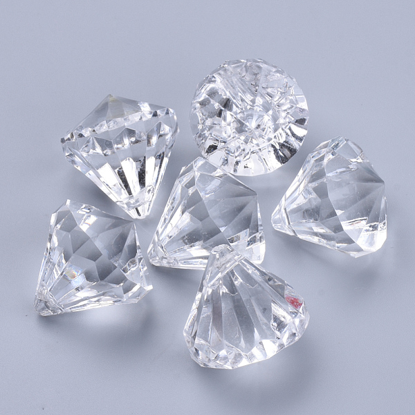 PandaHall Transparent Acrylic Pendants, Faceted, Diamond, Clear, 37x32mm, Hole: 2.2mm, about 34pcs/500g Acrylic Diamond Clear
PandaHall Transparent Acrylic Pendants, Faceted, Diamond, Clear, 37x32mm, Hole: 2.2mm, about 34pcs/500g Acrylic Diamond Clear