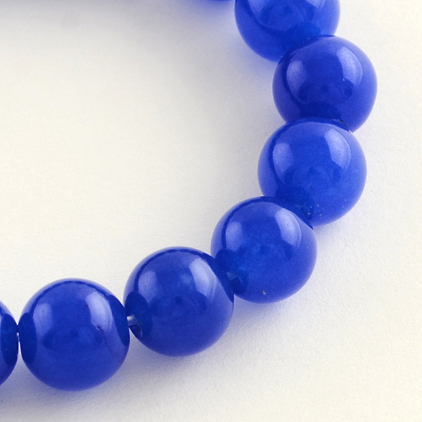 PandaHall Dyed Natural White Jade Round Bead Strands, Blue, 6mm, Hole: 1mm, about 62pcs/strand, 15.7 inch White Jade Round Blue
PandaHall Dyed Natural White Jade Round Bead Strands, Blue, 6mm, Hole: 1mm, about 62pcs/strand, 15.7 inch White Jade Round Blue