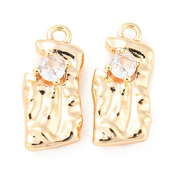 PandaHall Brass Pendants, with Clear Glass, Irregular Rectangle Charms, Real 18K Gold Plated, 16x7x4mm, Hole: 1.4mm Brass+Glass Rectangle...
PandaHall Brass Pendants, with Clear Glass, Irregular Rectangle Charms, Real 18K Gold Plated, 16x7x4mm, Hole: 1.4mm Brass+Glass Rectangle...