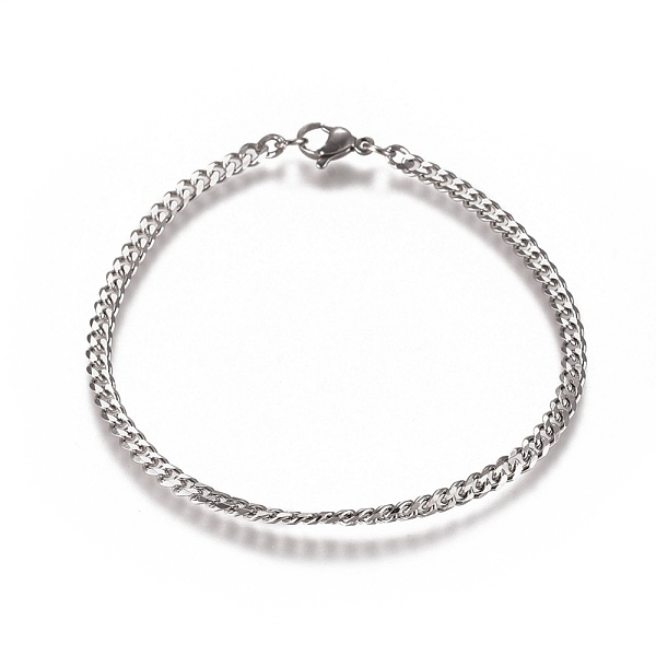 PandaHall Men's Curb Chain, Twisted Chain Bracelets, Fashionable 304 Stainless Steel Bracelets, with Lobster Claw Clasps, Stainless Steel...
PandaHall Men's Curb Chain, Twisted Chain Bracelets, Fashionable 304 Stainless Steel Bracelets, with Lobster Claw Clasps, Stainless Steel...