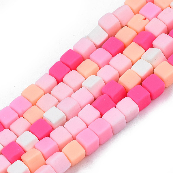 PandaHall Handmade Polymer Clay Beads Strands, Cube, Hot Pink, 4x4x4mm, Hole: 1.4mm, about 89~91pcs/strand, 15.55 inch~15.94 inch...
PandaHall Handmade Polymer Clay Beads Strands, Cube, Hot Pink, 4x4x4mm, Hole: 1.4mm, about 89~91pcs/strand, 15.55 inch~15.94 inch...