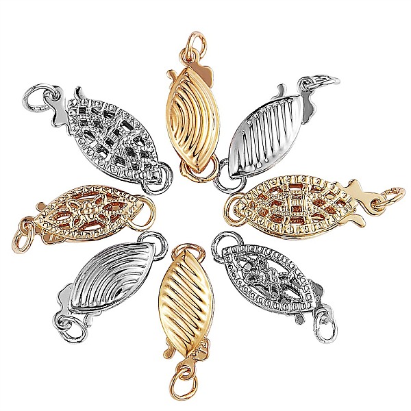 PandaHall 8 Sets 8 Style Brass Box Clasps, Cadmium Free & Lead Free, Horse Eye, Platinum & Golden, 1set/style Brass Horse Eye
PandaHall 8 Sets 8 Style Brass Box Clasps, Cadmium Free & Lead Free, Horse Eye, Platinum & Golden, 1set/style Brass Horse Eye