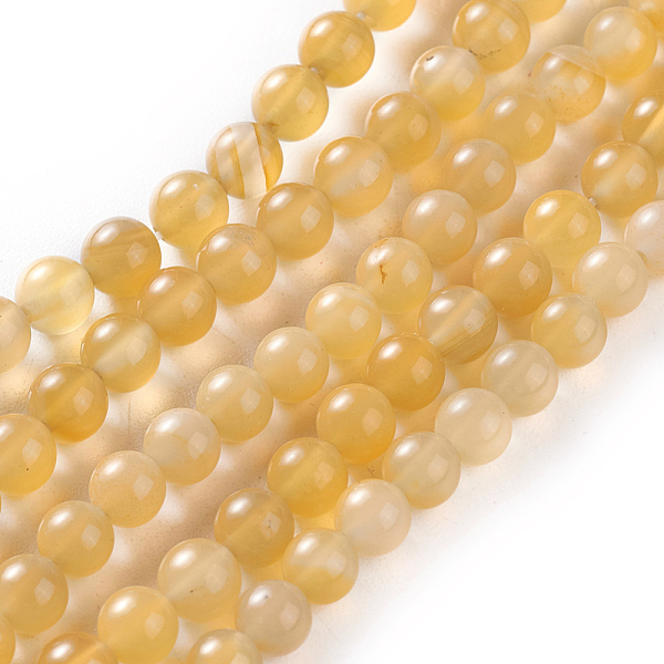 PandaHall Natural Yellow Agate Beads Strands, Round, 4~5mm, Hole: 0.5mm, about 100pcs/strand, 15.9 inch~16.1 inch(40.5~41cm). Yellow Agate...
PandaHall Natural Yellow Agate Beads Strands, Round, 4~5mm, Hole: 0.5mm, about 100pcs/strand, 15.9 inch~16.1 inch(40.5~41cm). Yellow Agate...