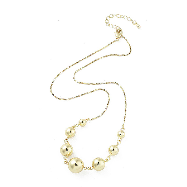 PandaHall Rack Plating Brass Necklaces, Long-Lasting Plated, Lead and Cadmium Free, Round, Real 18K Gold Plated, 16.89 inch(429mm) Brass...
PandaHall Rack Plating Brass Necklaces, Long-Lasting Plated, Lead and Cadmium Free, Round, Real 18K Gold Plated, 16.89 inch(429mm) Brass...