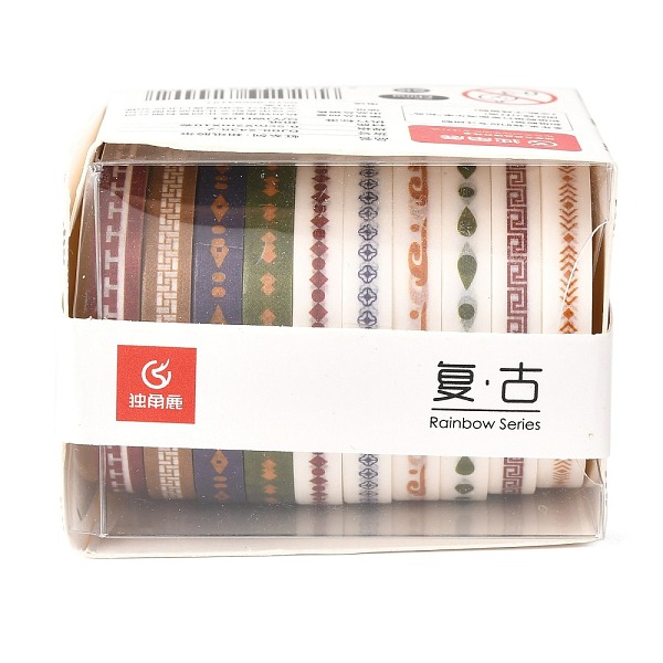 PandaHall DIY Scrapbook Decorative Paper Tapes, Adhesive Tapes, Gift Wrapping Tape, for DIY Scrapbooking Supplie Gift Decoration, Mixed..., Multicolor
PandaHall DIY Scrapbook Decorative Paper Tapes, Adhesive Tapes, Gift Wrapping Tape, for DIY Scrapbooking Supplie Gift Decoration, Mixed..., Multicolor
