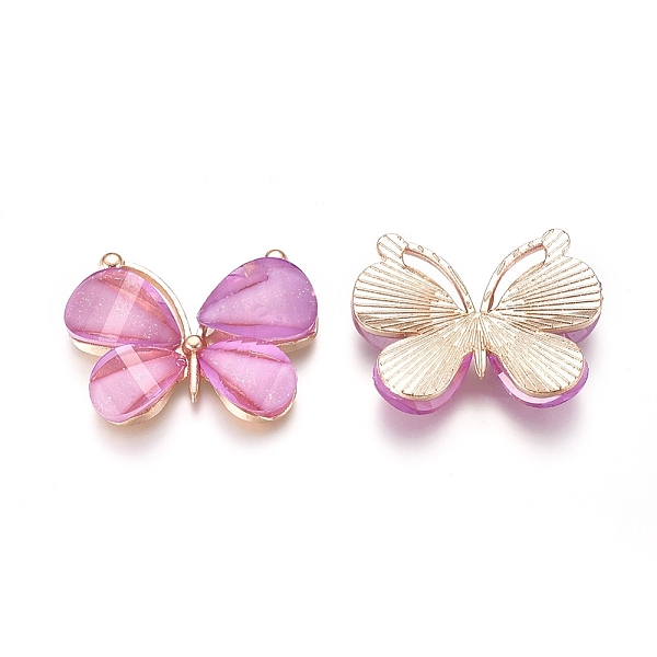 PandaHall Light Gold Plated Alloy Glass Pendants, Butterfly, Pearl Pink, 21.8x28x4.5mm, Hole: 1.5x10mm Alloy+Glass Butterfly Pink
PandaHall Light Gold Plated Alloy Glass Pendants, Butterfly, Pearl Pink, 21.8x28x4.5mm, Hole: 1.5x10mm Alloy+Glass Butterfly Pink