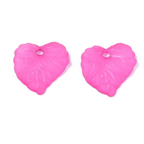 PandaHall Transparent Acrylic Pendants, Frosted, Heart, Hot Pink, 16x15x3mm, Hole: 1.8mm, about 1400pcs/500g Acrylic Heart
PandaHall Transparent Acrylic Pendants, Frosted, Heart, Hot Pink, 16x15x3mm, Hole: 1.8mm, about 1400pcs/500g Acrylic Heart