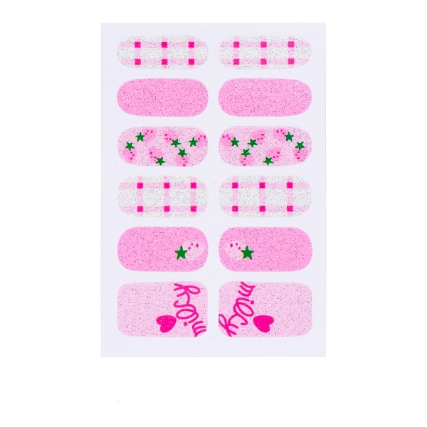 PandaHall Full Cover Glitter Nail Polish Strips, Self Adhesive Nail Wraps Decals, For Girls Manicure DIY Nail Tips Decorations, Strawberry..., Pink
PandaHall Full Cover Glitter Nail Polish Strips, Self Adhesive Nail Wraps Decals, For Girls Manicure DIY Nail Tips Decorations, Strawberry..., Pink