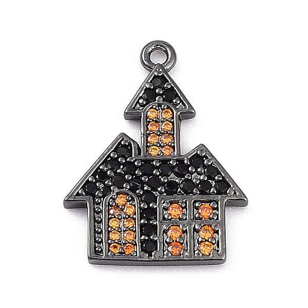 PandaHall Rack Plating Brass Cubic Zirconia Pendants, Lead Free & Cadmium Free, Long-Lasting , House Charm, Gunmetal, 20x15x1.6mm, Hole..., Black
PandaHall Rack Plating Brass Cubic Zirconia Pendants, Lead Free & Cadmium Free, Long-Lasting , House Charm, Gunmetal, 20x15x1.6mm, Hole..., Black