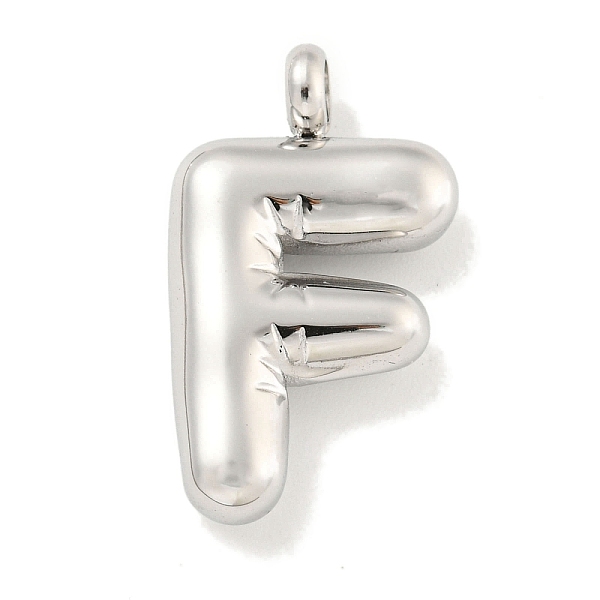 PandaHall 304 Stainless Steel Pendants, Letter Charm, Stainless Steel Color, Letter F, 25.5x14.5x5.5mm, Hole: 3mm 304 Stainless Steel Letter...
PandaHall 304 Stainless Steel Pendants, Letter Charm, Stainless Steel Color, Letter F, 25.5x14.5x5.5mm, Hole: 3mm 304 Stainless Steel Letter...
