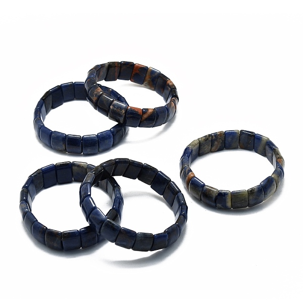 PandaHall Natural Sodalite Rectangle Beaded Stretch Bracelet, Gemstone Jewelry for Women , Inner Diameter: 2-1/8~2-1/4 inch(5.5~5.7cm)...
PandaHall Natural Sodalite Rectangle Beaded Stretch Bracelet, Gemstone Jewelry for Women , Inner Diameter: 2-1/8~2-1/4 inch(5.5~5.7cm)...