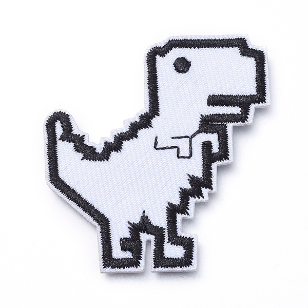 PandaHall Computerized Embroidery Cloth Iron on/Sew on Patches, Costume Accessories, Appliques, Dinosaur, White, 53x49x1mm Cloth Dinosaur...
PandaHall Computerized Embroidery Cloth Iron on/Sew on Patches, Costume Accessories, Appliques, Dinosaur, White, 53x49x1mm Cloth Dinosaur...