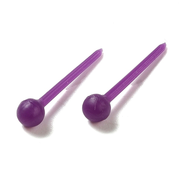 PandaHall Plastic Tiny Ball Stud Earrings, Post Earrings for Women, Purple, 14x3mm Plastic Round Purple
PandaHall Plastic Tiny Ball Stud Earrings, Post Earrings for Women, Purple, 14x3mm Plastic Round Purple